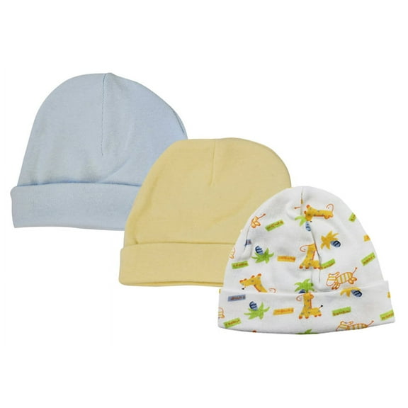 Baby Boy Infant Caps (Pack of 3)