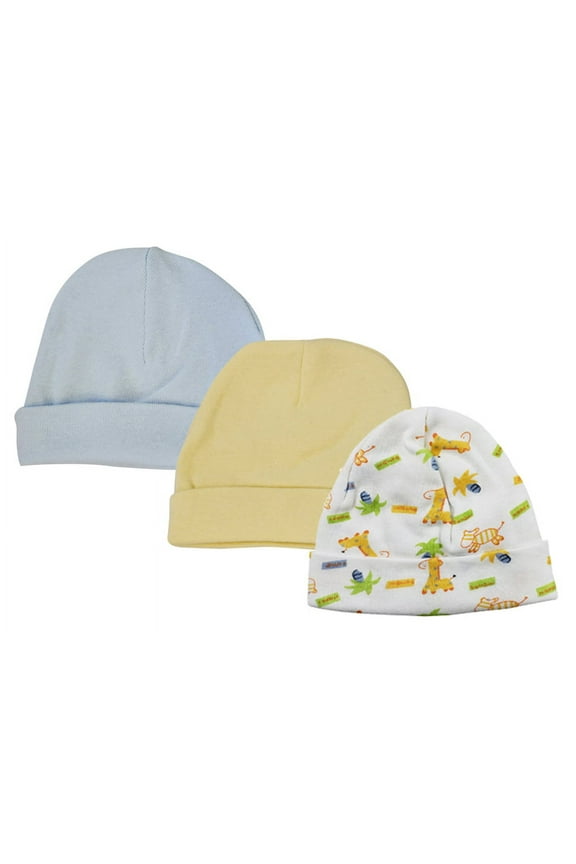 Baby Boy Infant Caps (Pack of 3)