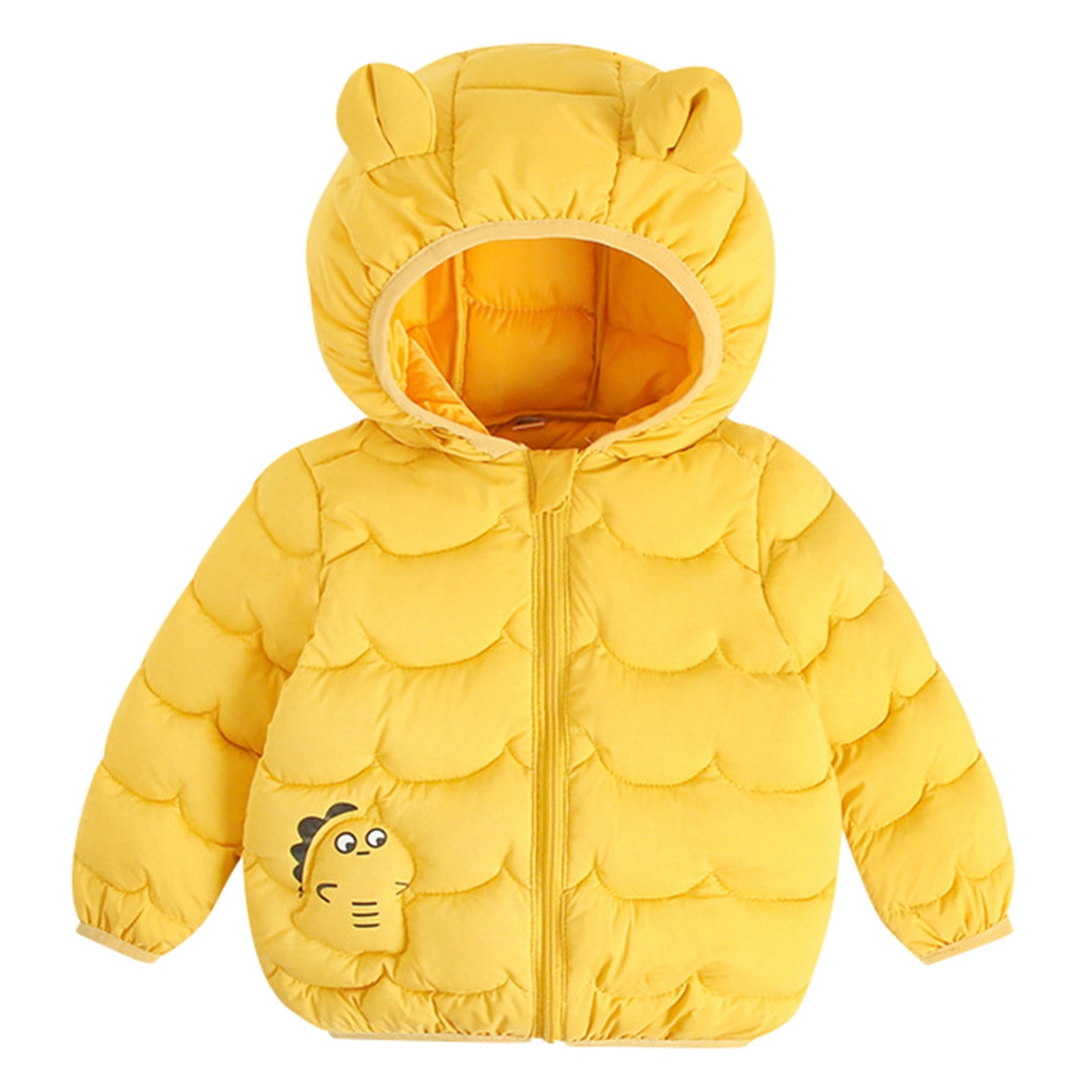 Baby Boy Jacket Bear Ear Cute Jackets Windproof Down Jacket for Baby