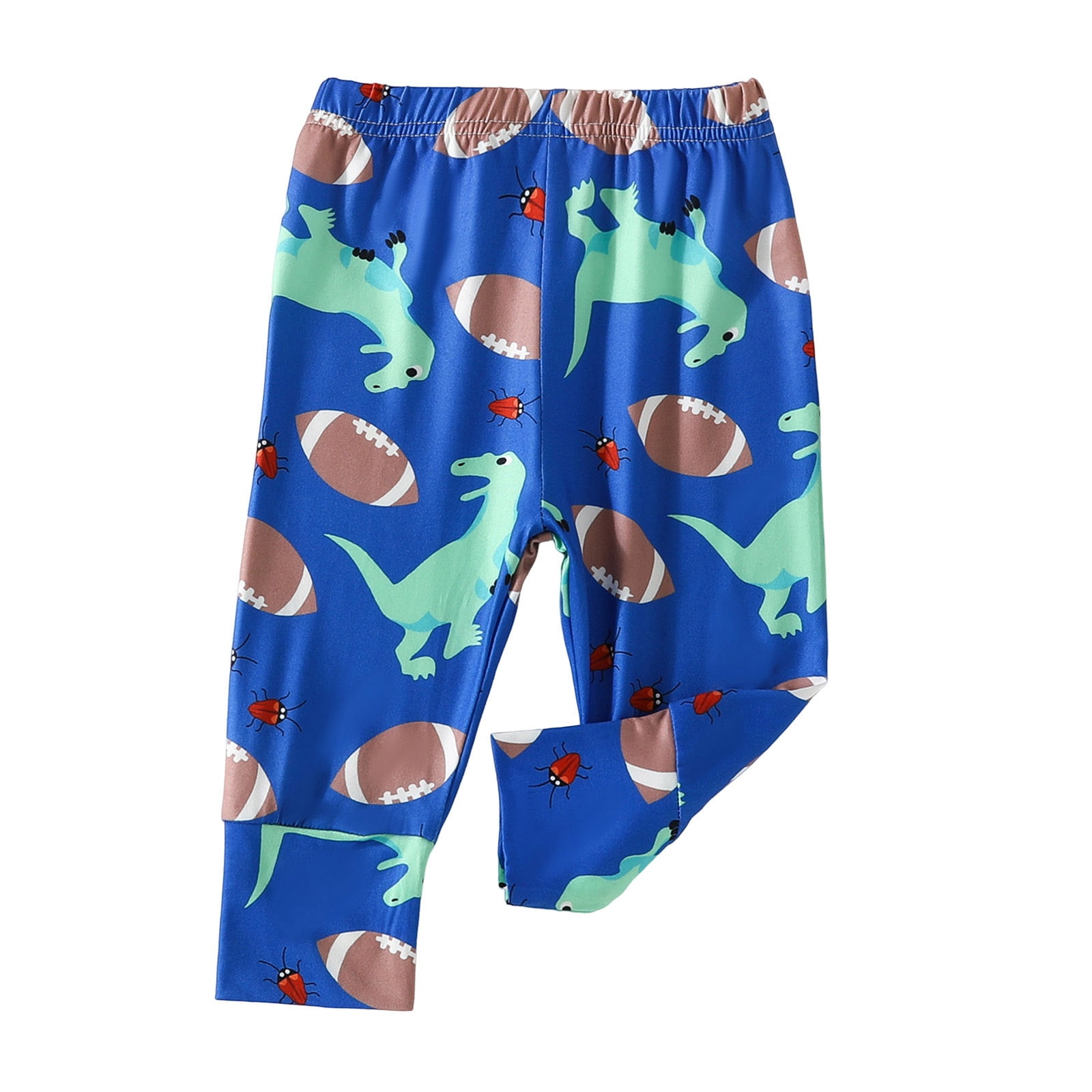 Baby Boy Jogger Pants With Pocket Cartoon Print Sweatpants Elastic