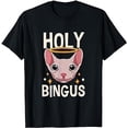 thumbnail image 1 of Kitty Sphynx Cat Hairless Kitten Bingus Cat Lover T-Shirt, 1 of 5