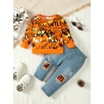 thumbnail image 1 of Baby Boy Letter Graphic Sweatshirt & Jeans, 1 of 5