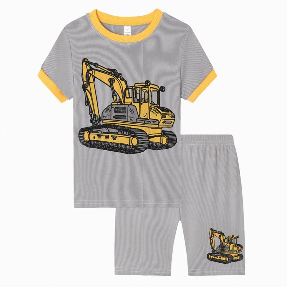 Baby Boy Outfit Boys Outfits Sets Kids Summer Round Neck Printed Sleeveless Basketball 6 12 18 24Months 2T 3T Tops T-shirt Shorts Pajamas Set T-Shirt   Shorts 2-Piece