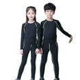 thumbnail image 1 of Baby Boy Outfit Girls Winter Long Sleeve Compression Top and Leggings Training Set Boys' Clothing Sets Green 8-9 Years, 1 of 5