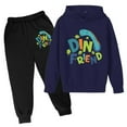 thumbnail image 1 of Baby Boy Outfit Hoodie Popular Set On Underwear Polyester Cute Printed Long Sleeve Boy Baby Clothes Navy 9 Years-10 Years, 1 of 2