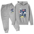 thumbnail image 1 of Baby Boy Outfit Hoodie Pullover Popular Printed Polyester Set On Underwear Casual Long Sleeve Unisex Baby Clothes Navy 9 Years-10 Years, 1 of 2