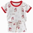 thumbnail image 1 of Baby Boy Outfit Sets Lightweight Breathable Short Sleeve Tee Short Set 2 Pieces Outfit 6-12 Months 12-24 Months 2T 3T 4T 5T 6T 7T Children 12-18 Months, 1 of 6