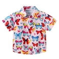 thumbnail image 1 of Baby Boy Outfits 12 Months Boys Hawaiian Shirt Floral Tropical Beach Button Down Shirts Kids Summer Aloha Shirt for 6-13T Graphic Tees Boys, 1 of 7
