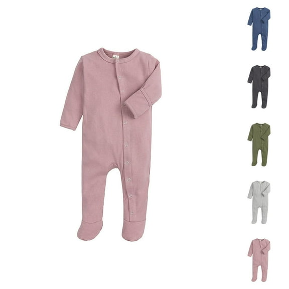 Baby Boy Outfits Baby Boy Rompers Unisex Baby Footed Pajamas for Boys | Snap Up Romper Jumpsuit with Mitten for Comfortable Sleep and Play 0-12 Months