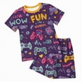 thumbnail image 1 of Baby Boy Outfits Boys 2PCS Shorts Set Children's Summer Cute Printed Short-sleeved Sports 0 3 6 12 18 24 Months T-Shirt Tops+Shorts +, 1 of 6