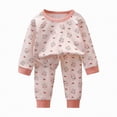 thumbnail image 1 of Baby Boy Outfits Toddler Fall/Winter Cartoon Long Sleeve Elastic Waist 3T 4T 5T Pants Set 2 Piece, 1 of 6