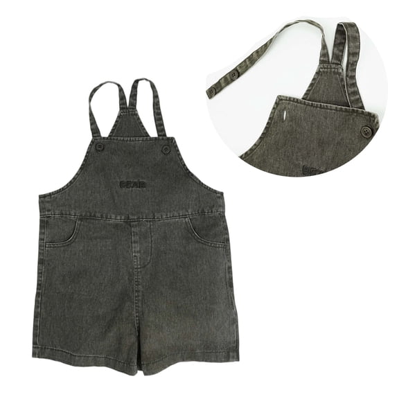 Baby Boy Overalls Classic Sleeveless Jumpsuit & Rompers Girls Shorts Baby Girl Rompers 2-3 Years