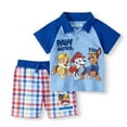 thumbnail image 1 of Baby Boy Polo Shirt & Shorts, 2pc Outfit Set, 1 of 3