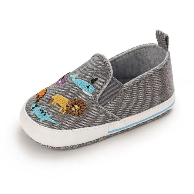 Baby Boy Print Slip-on Lazy Casual Toddler Shoes