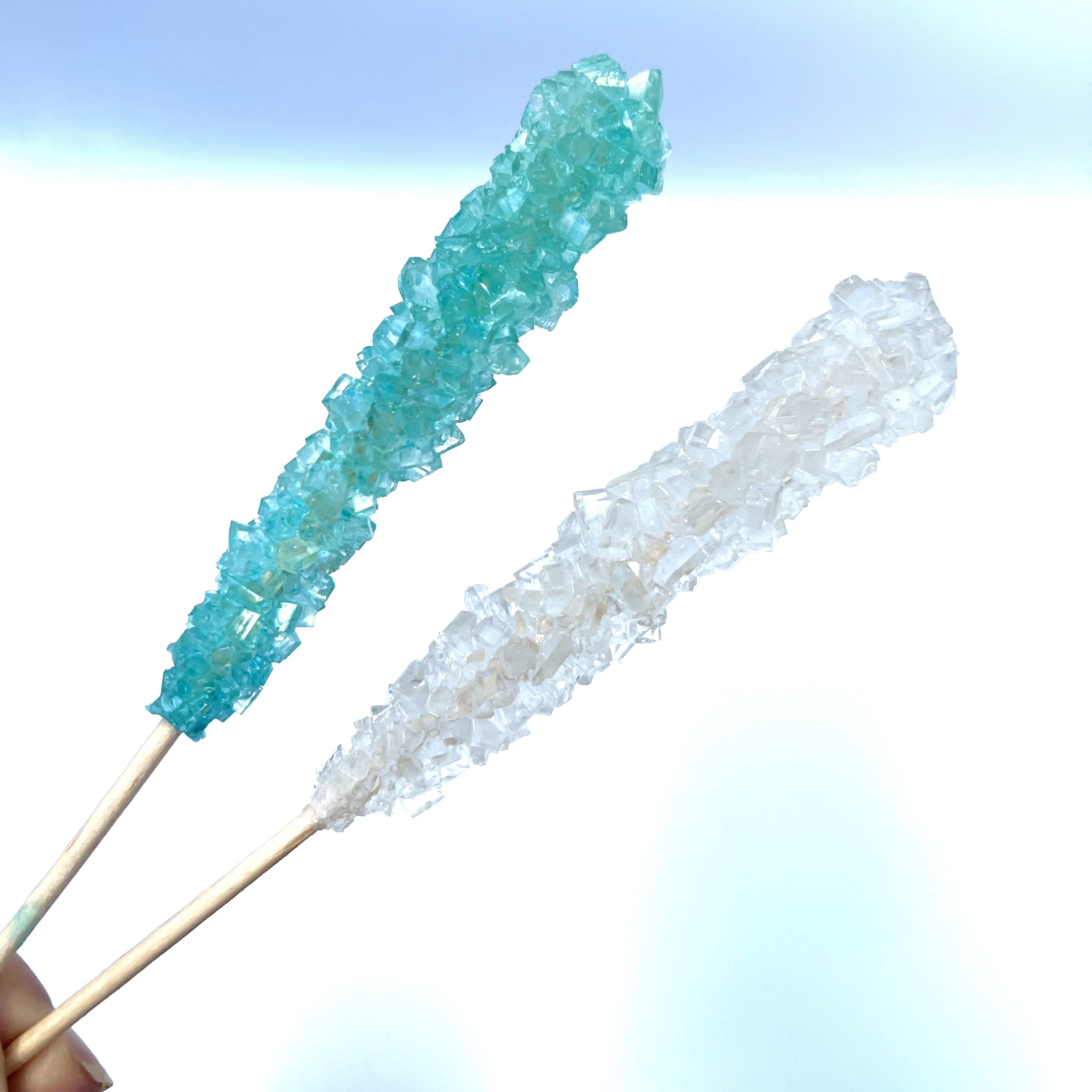 Baby Boy Rock Candy Sticks Lollipops, Classic Sugar Rock Crystals on ...