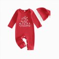 thumbnail image 1 of Baby Boy Romper Long Sleeve Button Jumpsuit Unisex Infant Baby Clothes, 1 of 4