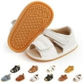 thumbnail image 1 of Baby Boy Sandals Summer Anti-Slip Rubber Sole First Walkers Shoes Infant Sandals for Toddler Girls(0-18 Months), 1 of 7