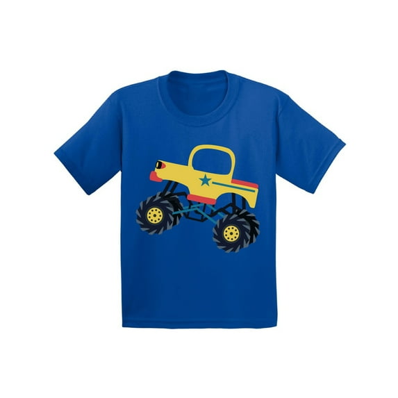 Baby Boy Shirts - 6- 12- 18- 24 Months - Monster Truck Tees