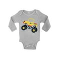 thumbnail image 1 of 18 Months Boy Clothes - Baby 6 - 12 - 18 Months - Monster Truck Romper, 1 of 4