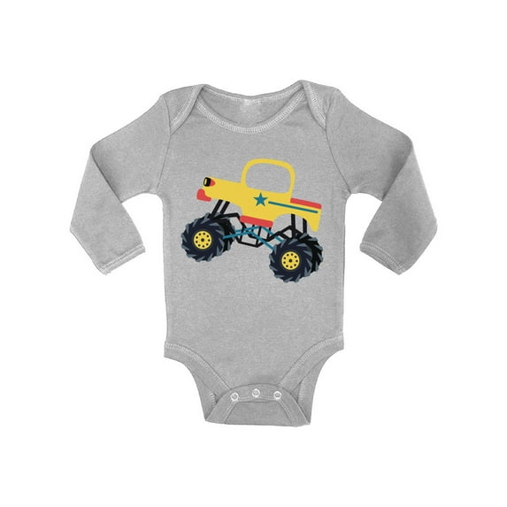 18 Months Boy Clothes - Baby 6 - 12 - 18 Months - Monster Truck Romper