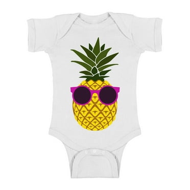 18 Months Boy Clothes - Baby 6M 1 Year 2 Year Old 18 Months - Pineapple Colorful Bodysuit