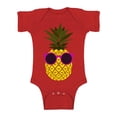 thumbnail image 1 of Baby Boy Shirts - Baby 6M 1 Year 2 Year Old 18 Months - Pineapple Colorful Romper, 1 of 4