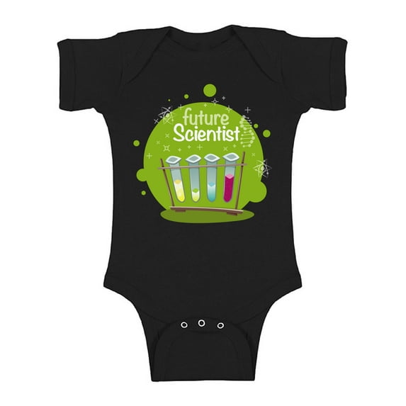 Baby Boy Shirts - NB 6M 12M 18M 24M - Infant Future Scientist Bodysuit