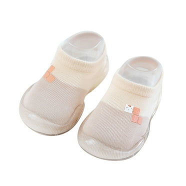 Boys Girls Cartoon Socks Shoes Toddler WarmThe Floor Socks Non Slip ...