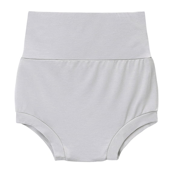 Baby Boy Shorts Casual High Waist Elastic Sport Solid Color Spring Summer Shorts Clothes Home Briefs Grey 12-18 Months