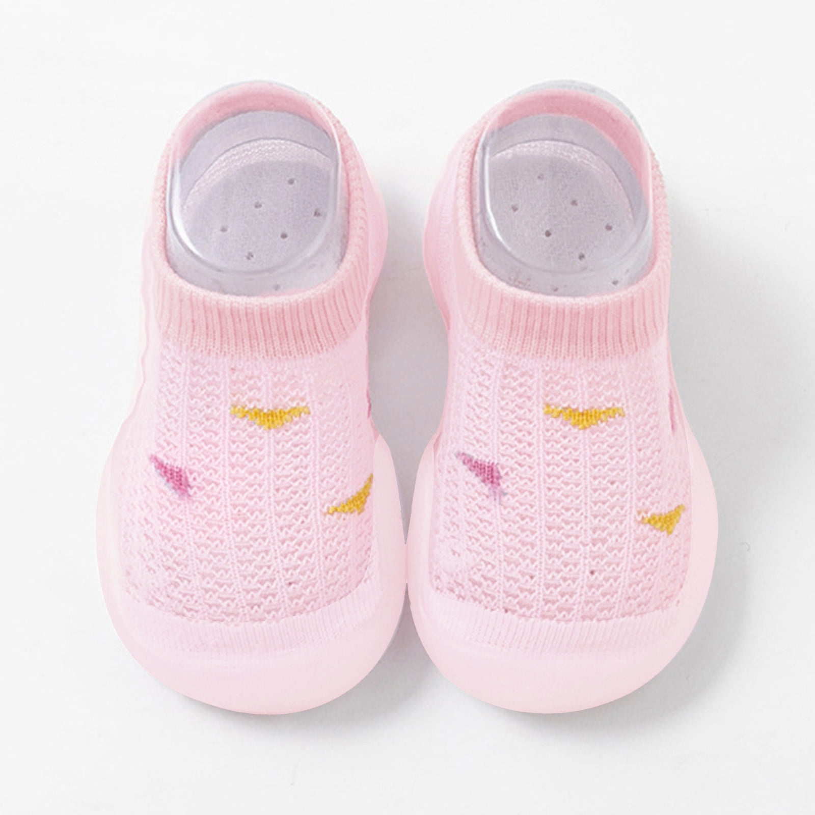 Baby Boy Sock Shoes Non-Skid Baby Walking Sock Shoes Breathable Warm ...