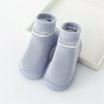 thumbnail image 1 of Slipper Socks Anti Baby First Walking Shoes Soft Sole Sneakers Cotton Toddler Girl Shoes for Boys 6-12 Months, 1 of 3