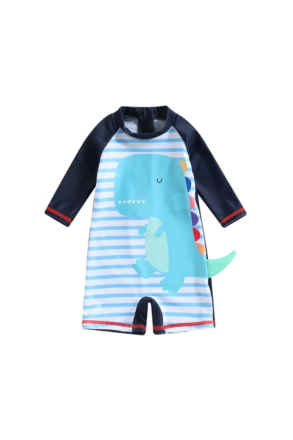 Baby Boy Swimsuit Swimming Costume Toddler Boys Shark Swimwear Guard Swimsuit One Piece Beach Bathing Suits 1Y 2Y 3Y 4Y 5Y 6Y