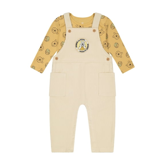 Baby Boy Winnie the Pooh Overall Set, Sizes 0-24 Months