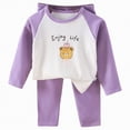 thumbnail image 1 of Baby Boy Winter Clothes Boys Autumn Round Neck Long Sleeve Elastic Waist 3M 6M 12M 18M Everyday Outfit Set 2 Piece, 1 of 6
