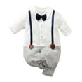 thumbnail image 1 of Baby Boy’s Clothes Romper Jumpsuit Cotton Long Sleeve Comfortable Handsome Children Clothing, 1 of 6