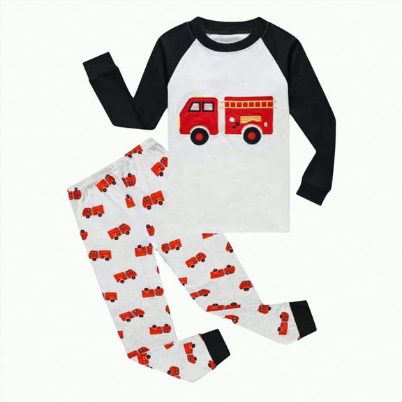 Baby Boy's Clothing Kids Boys Spring Fall Cute Long Sleeve Stretch 6 9 12 18 24 Months Everyday Outfit Outfits 2PCS