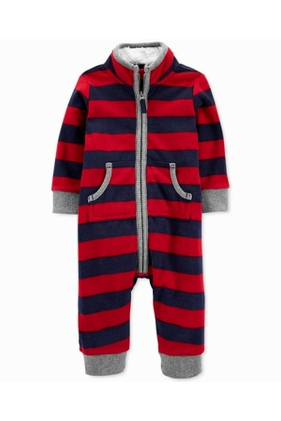 Baby Boy's Sleepwear Striped Reindeer-Back 3 Months