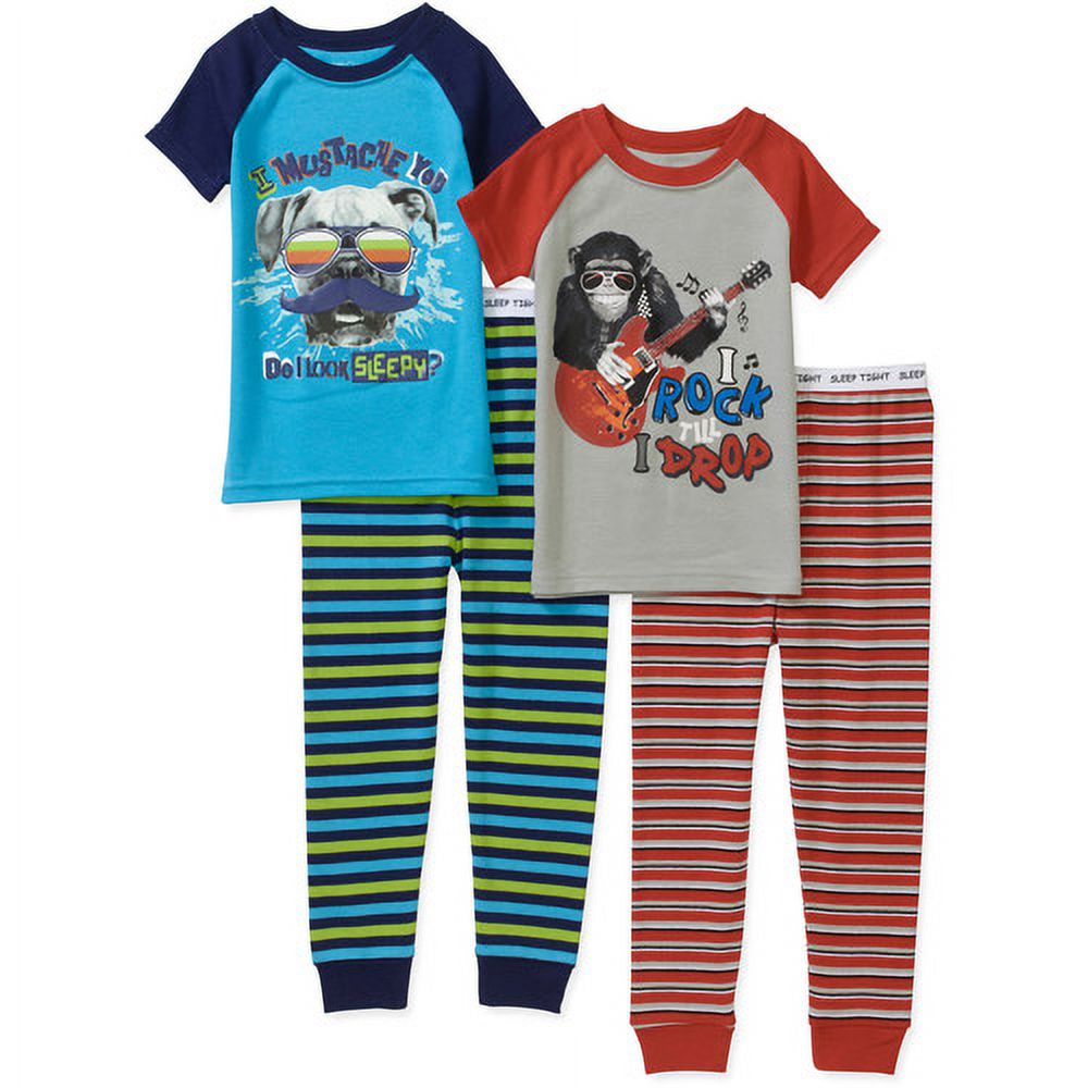 Baby Boys' 4 Piece Tight Fit - image 1 of 1