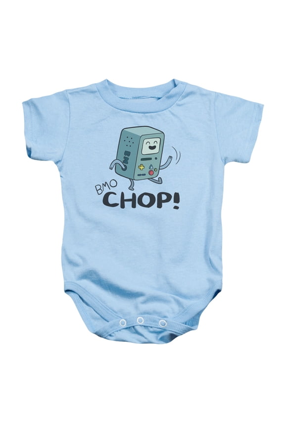 Baby Boys' Adventure Time Bmo Chop Bodysuit 0 - 6 Months Light Blue