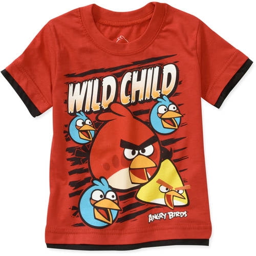 angry birds shirts for toddlers