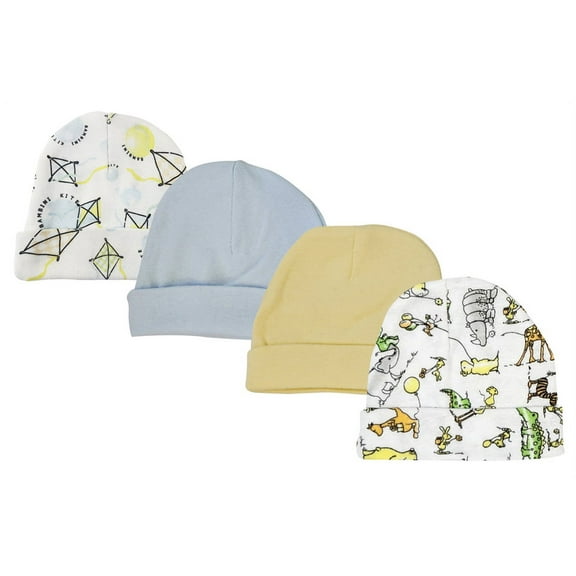 Baby Boys Caps (Pack of 4)