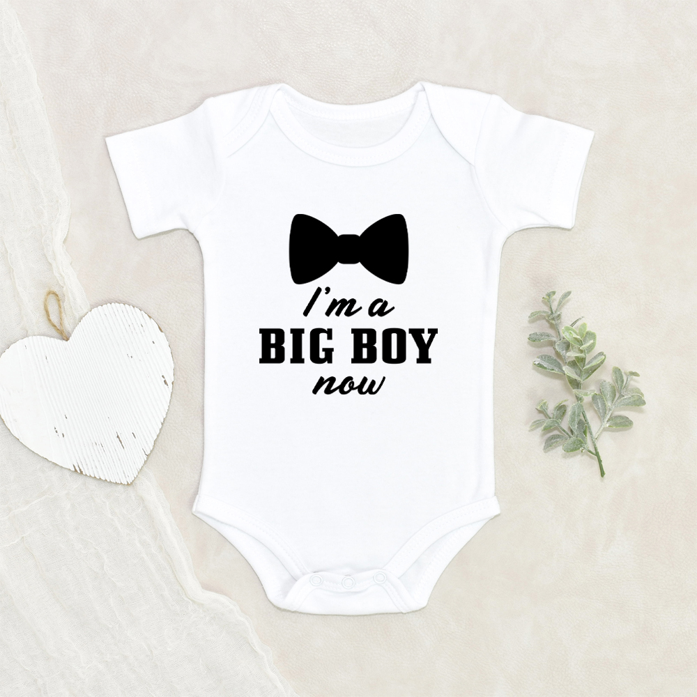Baby Boys Clothes - I'm A Big Lad Baby Clothes - Funny Baby Clothes ...