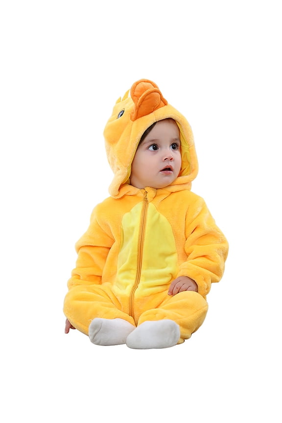 Baby Boys Flannel Bodysuit Soft Comfortable Performance Crawl Suit for Toddlers and