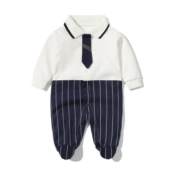 Baby Boys Gifts 3-12 Boy Romper Tuxedo Jumpsuit With Gentleman Bowtie Ideal For Parties Birthdays And Weddings Going Out Outfits for Girls