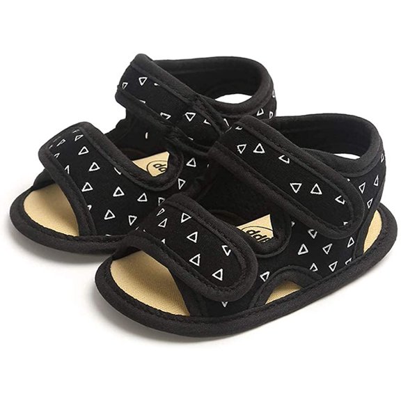Baby Boys Girls 2 Straps Summer Dress Sandals Infant Shoes Soft Sole Breathable First Walker Newborn Shoes