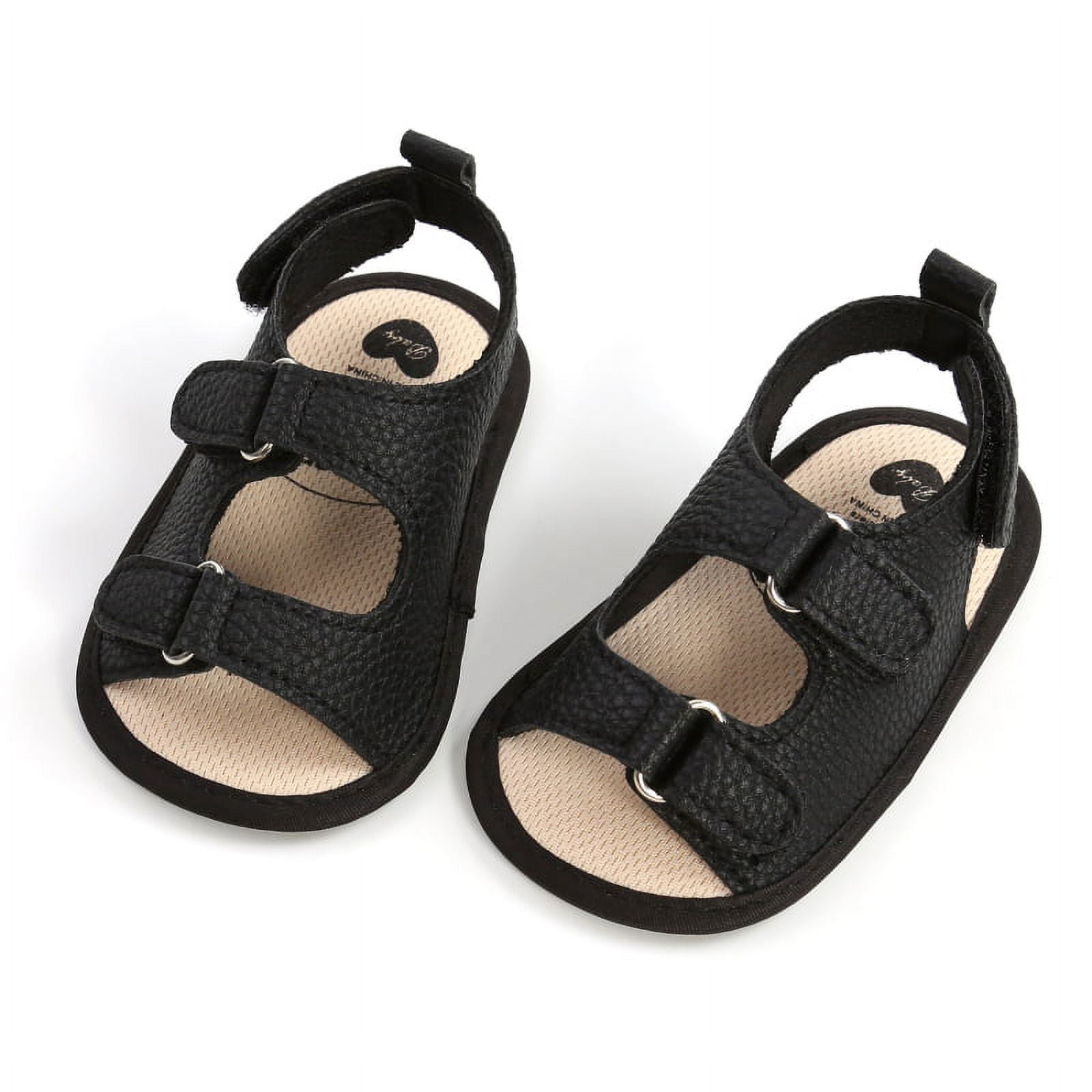 Metallic Upper Double Straps with Buckles Rhinestones Flat Children Shoes -  China Children's Shoes and Kid Shoes price