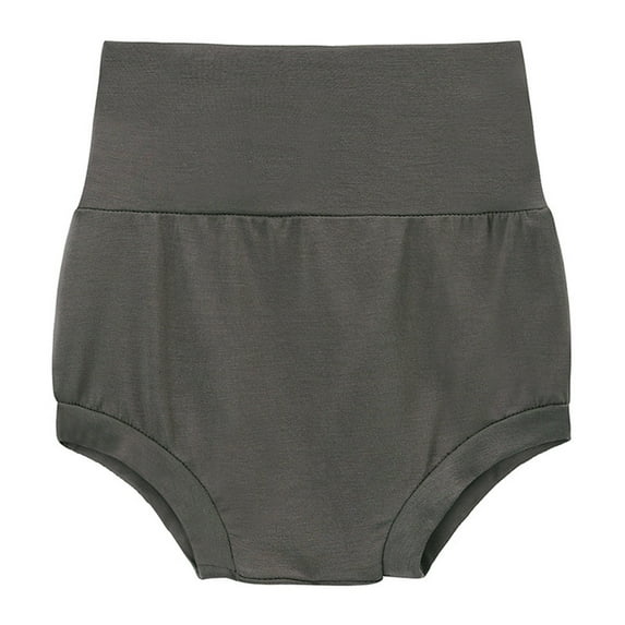 Baby Boys Girls Bloomers High Waist Shorts Solid Color Bummies Shorts