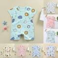 thumbnail image 1 of Baby Boys Girls Bubble Romper T-Shirt Outfits Short Sleeve Bodysuit Organic Cotton 6-12 Months 12-24 Months 2t 3t 4t 5t 6t 7t 8t 9t Children 12-18 Months, 1 of 6