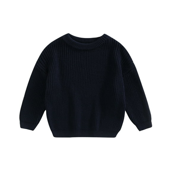 Baby Boys Girls Clothes 3M 6M 9M 12M 18M 24M 3Y 4Y 5Y Toddler Knit Sweater Newborn Knitwear Long Sleeve Cotton Baby Pullover Tops