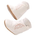 thumbnail image 1 of Baby Boys Girls Cowboy Boots Infant Mid Calf Western Boots Toddler Soft Sole Non Slip Wide Width Walking Shoes, 1 of 6